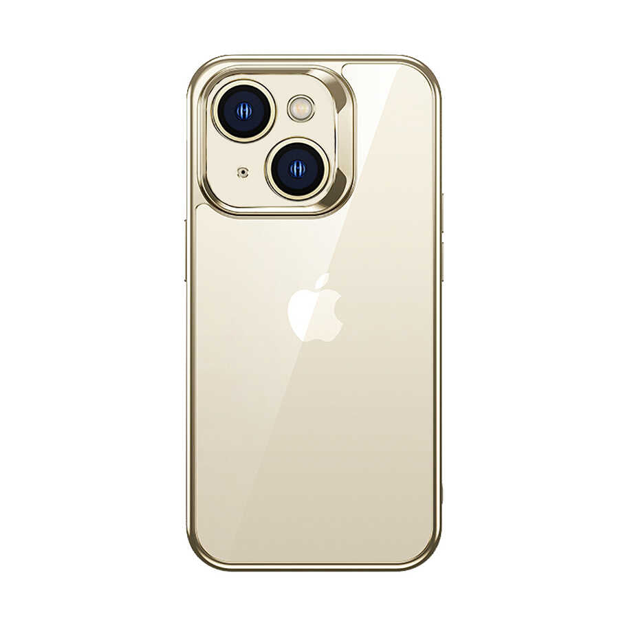Benks Electroplating iPhone 14 Ekran Koruyucu Hediyeli TPU Telefon Kılıfı - 1 Benks Electroplating iPhone 14 Ekran Koruyucu Hediyeli TPU Telefon Kılıfı - 1
